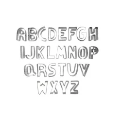 Emporte-pièces lettres alphabet-Cerf Dellier