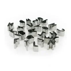Emporte-pièces lettres alphabet inox-Cerf Dellier Hot