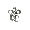 Emporte-pièces mini formes 2 cm Patisdécor (x 6)-Cerf Dellier Outlet