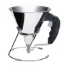 Entonnoir à piston avec pied 0,8 L. inox KWIK-Cerf Dellier Online