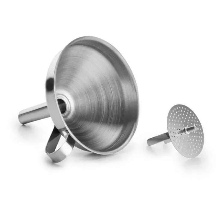 Entonnoir inox + filtre 10 cm-Cerf Dellier New