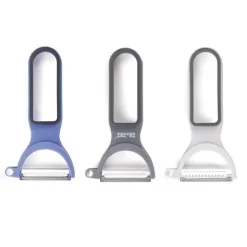 Eplucheurs inox assortis (x3)-Cerf Dellier Discount