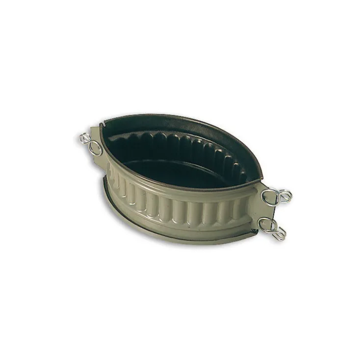 Exopan pâté en croûte ovale à côtes 24x14x9,5 cm-Cerf Dellier Sale