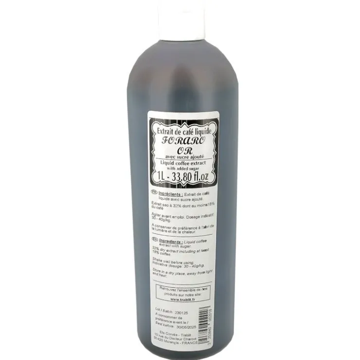 Extrait de café liquide Foraro Or 1 litre-Cerf Dellier Discount