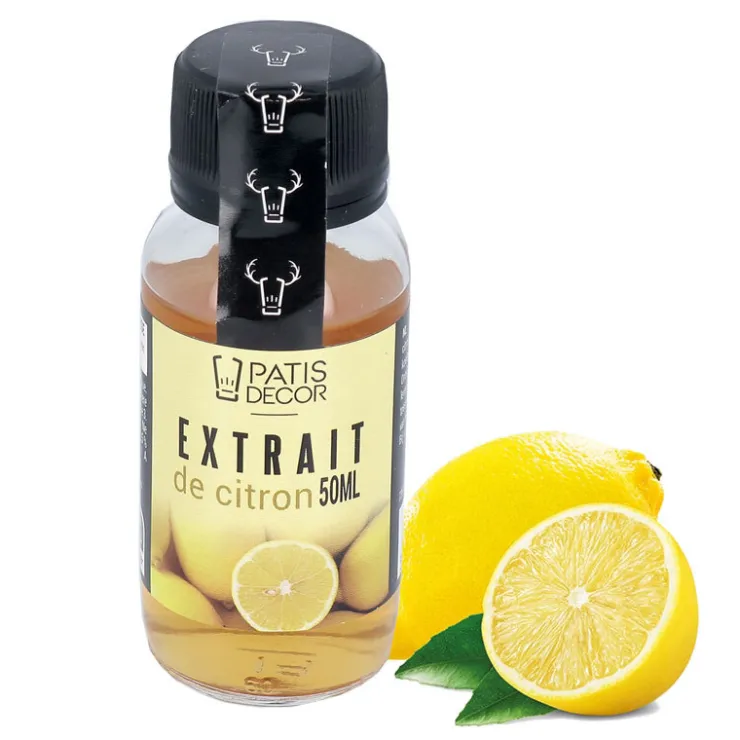 Extrait de citron 20% 50 ml-Cerf Dellier Best