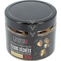 Fleurs séchées de roses jaunes 30 g-Cerf Dellier Hot