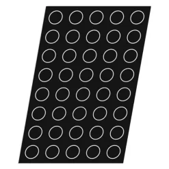 Flexipan GN 1/1 plaque de 28 muffins 5x2,9 cm-Cerf Dellier Clearance