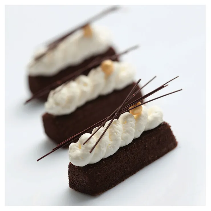 Flexipan 60x40 plaque de 120 bonbons chocolat mini-lingot 4,5x1,5 cm-Cerf Dellier Sale