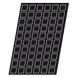 Flexipan 60x40 plaque de 60 carrés 45x45x12 cm-Cerf Dellier Online