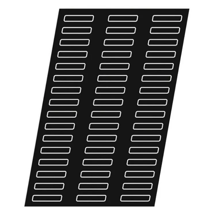 Flexipan 60x40 plaque de 48 demi-cylindres 8,5x1,7 cm-Cerf Dellier Clearance