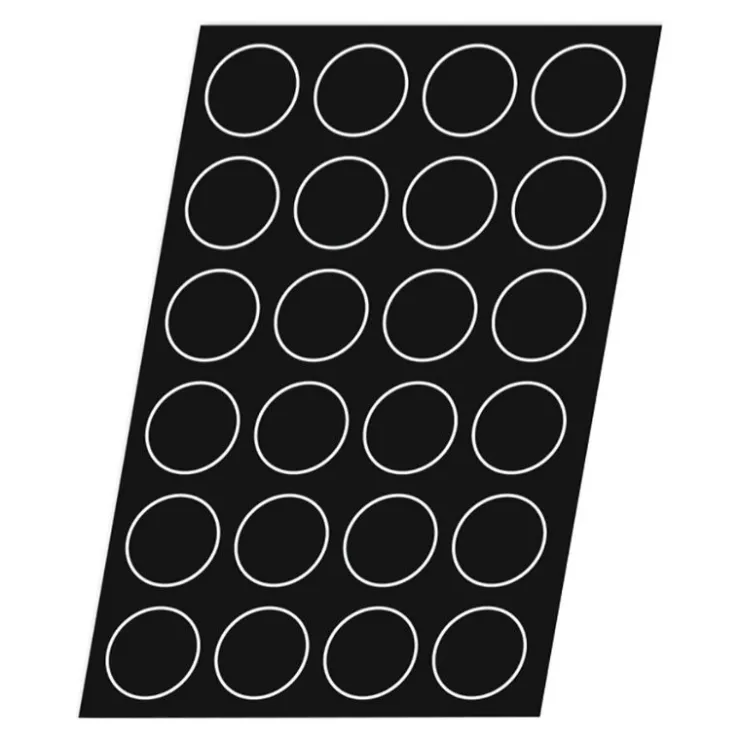 Flexipan 60x40 plaque de 96 demi-sphères 2,6 cm-Cerf Dellier Discount