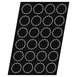Flexipan 60x40 plaque de 24 fleurs 6,4x2,6 cm-Cerf Dellier Hot