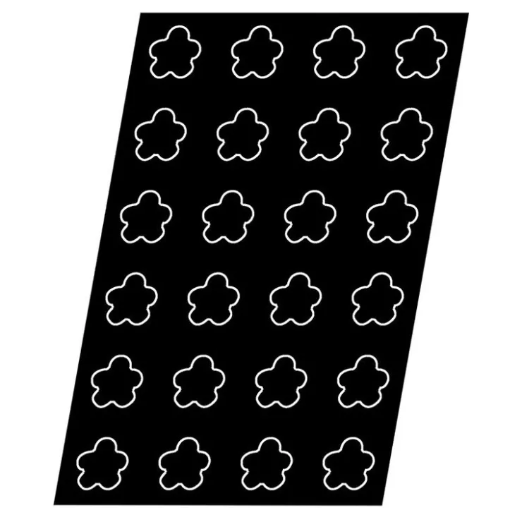 Flexipan 60x40 plaque de 24 fleurs 7,8x2 cm-Cerf Dellier Outlet