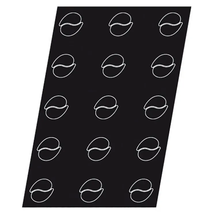 Flexipan 60x40 plaque de 15 gouttes entrelacées 7,6x4,5 cm-Cerf Dellier Clearance