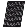 Flexipan 60x40 plaque de 60 hexagones 4,5x4 cm-Cerf Dellier