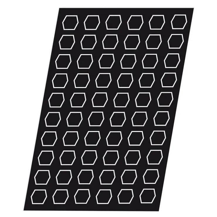 Flexipan 60x40 plaque de 60 hexagones 4,5x4 cm-Cerf Dellier