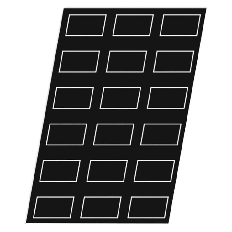 Flexipan 60x40 plaque de 18 lingots 10,2x5,8 cm-Cerf Dellier