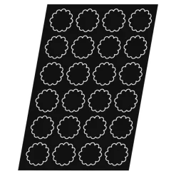 Flexipan 60x40 plaque de 24 mini-brioches cannelées 8,1 cm-Cerf Dellier Online