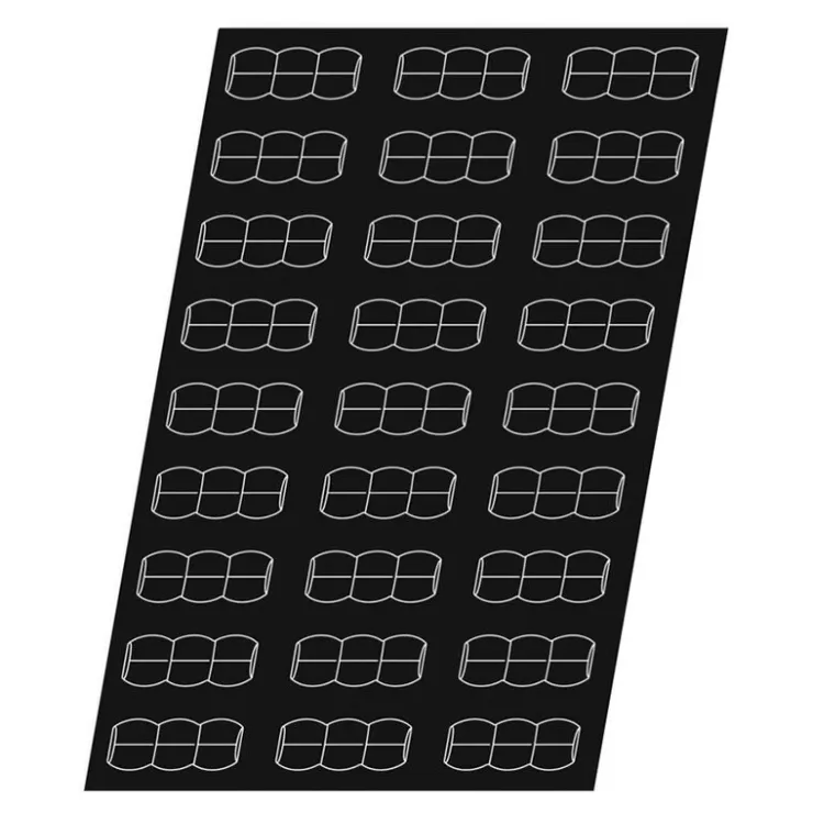 Flexipan 60x40 plaque de 27 mini-chenilles 10x4x3,6 cm-Cerf Dellier Sale