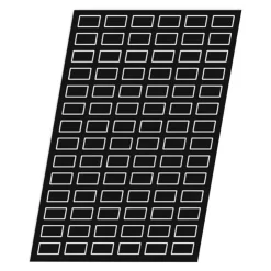 Flexipan 60x40 plaque de 84 mini-financiers 5 cm-Cerf Dellier New