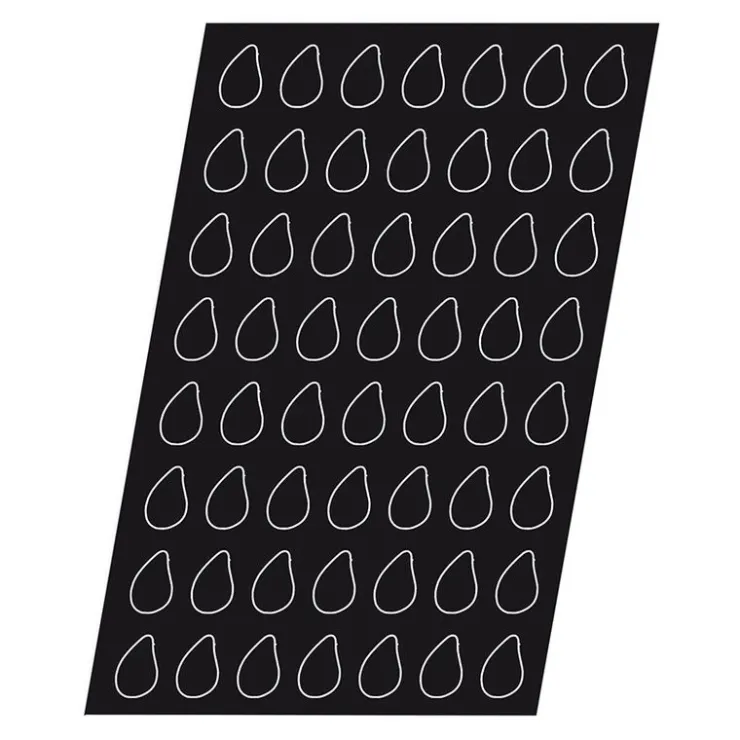 Flexipan 60x40 plaque de 56 mini-gouttes 5,2x3,2x2 cm-Cerf Dellier Hot