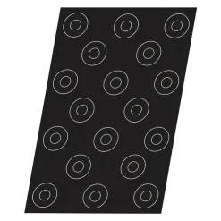 Flexipan 60x40 plaque de 54 mini-volcans 4,2 cm-Cerf Dellier Hot