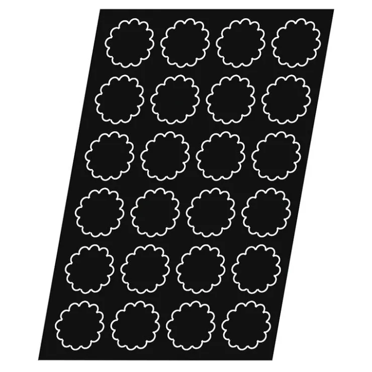 Flexipan 60x40 plaque de 24 mini-brioches cannelées 7,8 cm-Cerf Dellier