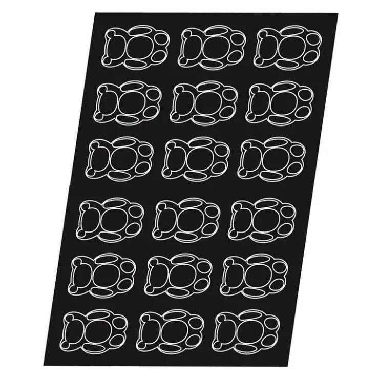 Flexipan 60x40 plaque de 18 nounours 9x6x2 cm-Cerf Dellier New