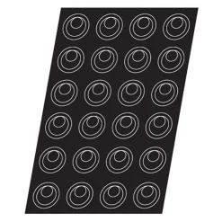 Flexipan 60x40 plaque de 24 paysages 7,5x2,4 cm-Cerf Dellier Outlet