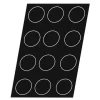 Flexipan 60x40 plaque de 12 quiches 10 cm-Cerf Dellier New