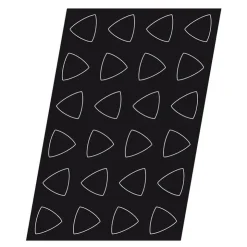 Flexipan 60x40 plaque de 24 saphirs 7x7x3,5 cm-Cerf Dellier Hot