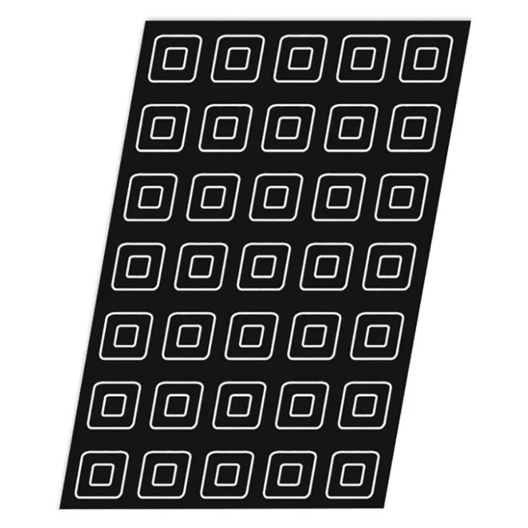 Flexipan 60x40 plaque de 24 savarins 7x7 cm-Cerf Dellier Hot