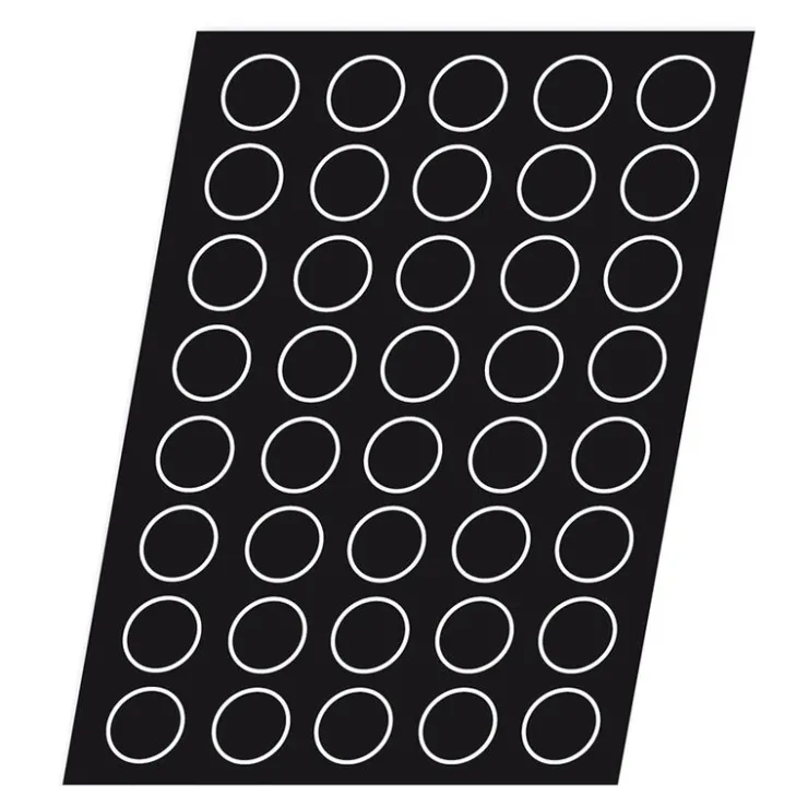 Flexipan 60x40 plaque de 15 tartelettes creuses évasées 9,6 cm-Cerf Dellier Best