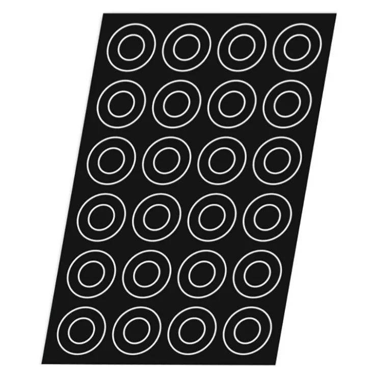 Flexipan 60x40 plaque de 24 tartelettes fond de pâte 8x2 cm-Cerf Dellier Discount