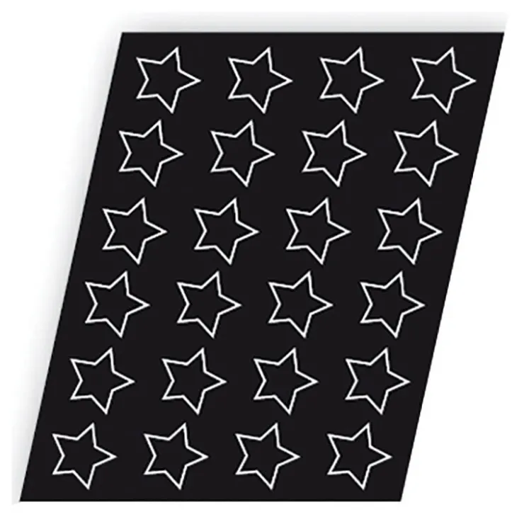 Flexipan 60x40 plaque de 24 étoiles 8 cm-Cerf Dellier New