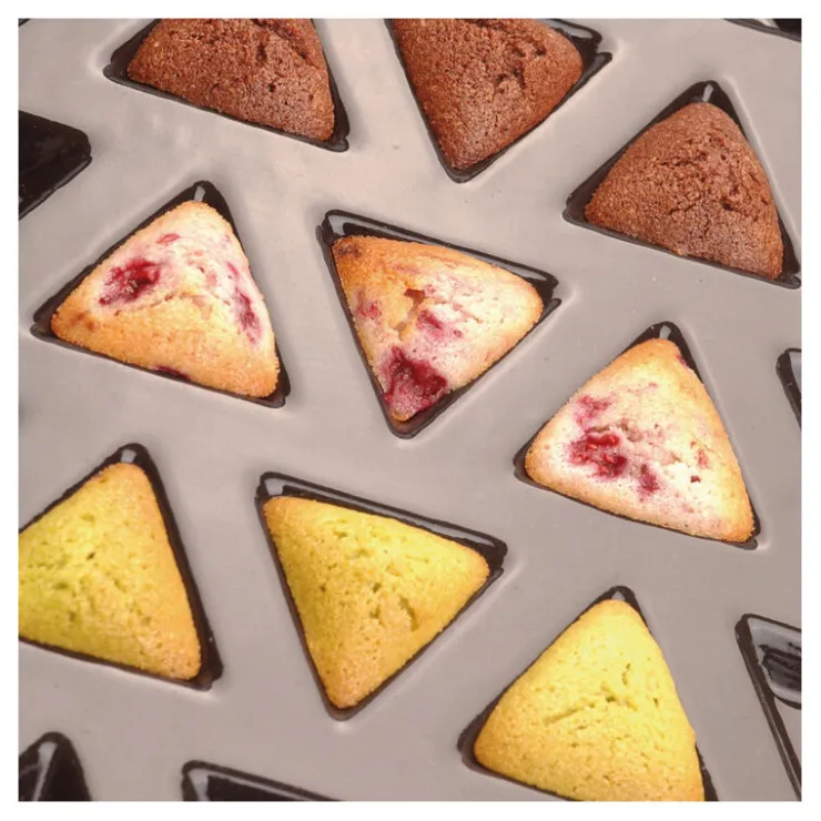 Flexipan 60x40 plaque de 80 triangles 4,8 cm-Cerf Dellier Best