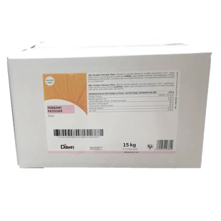 Fondant pâtissier blanc 15 Kg-Cerf Dellier Hot