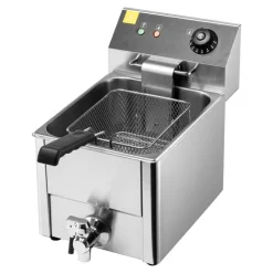 Friteuse électrique cuve amovible 6 litres-Cerf Dellier Best