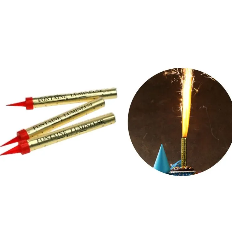 Fusée Fontaine Lumineuse 60' (x 10)-Cerf Dellier Clearance
