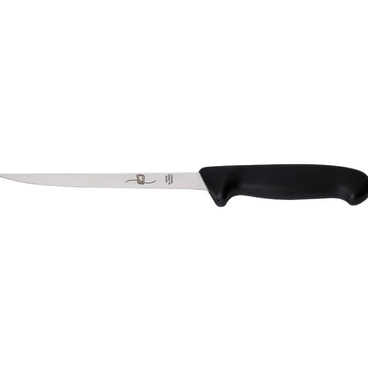 Giesser couteau filet de poisson manche noir 18cm-Cerf Dellier Online
