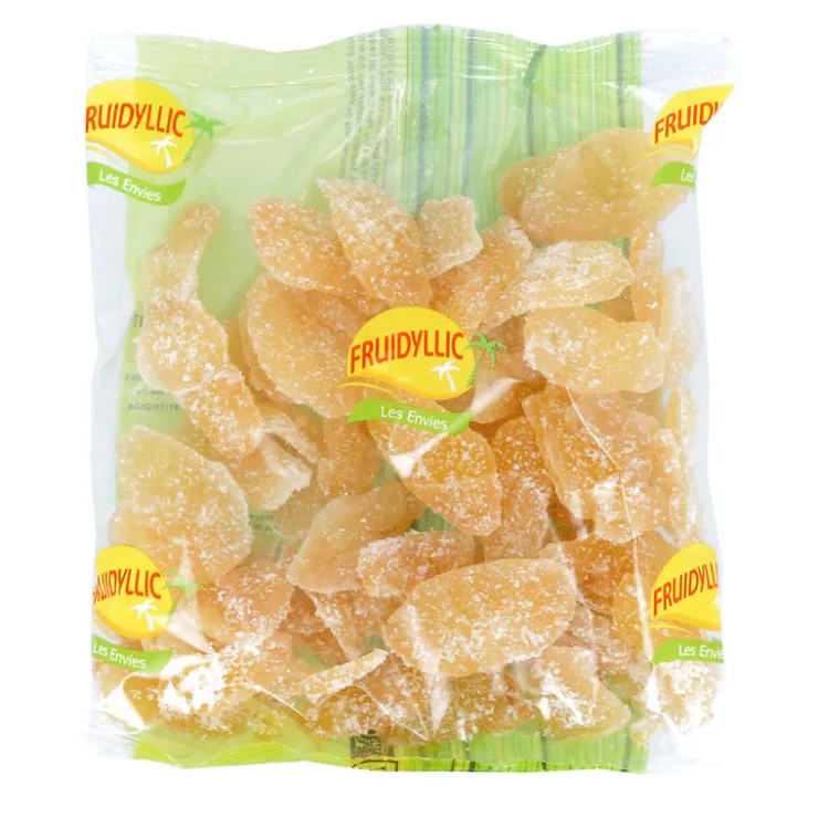Gingembre confit en lamelles 250 g-Cerf Dellier Outlet