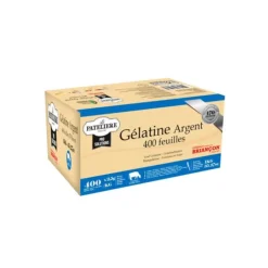 Gélatine Halal bovine 400 feuilles 170 blooms 1 Kg-Cerf Dellier Sale