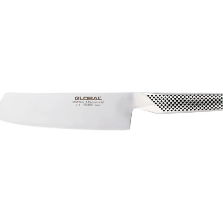 Global série G couteau couperet à légumes G5 inox 18 cm-Cerf Dellier Hot