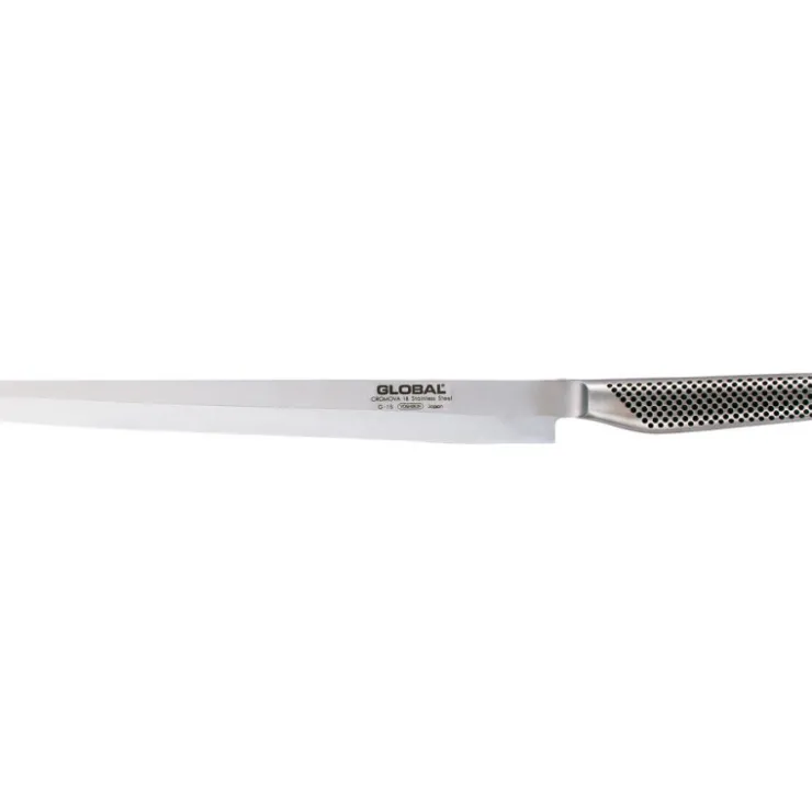 Global série G couteau poisson tako sashimi G15 inox 30 cm-Cerf Dellier