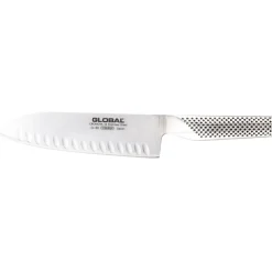 Global série G couteau santoku G80 alvéolé 18 cm-Cerf Dellier Clearance