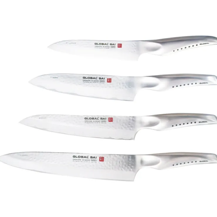 Global série Saï couteau de cuisine SAI-M01 14 cm-Cerf Dellier Sale