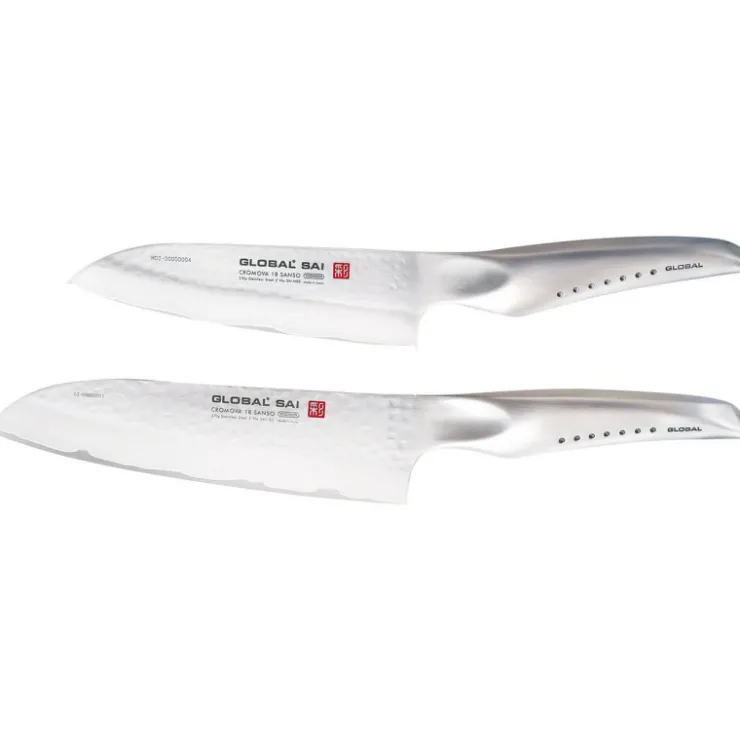 Global série Saï couteau santoku SAI-M03 13,5 cm-Cerf Dellier New