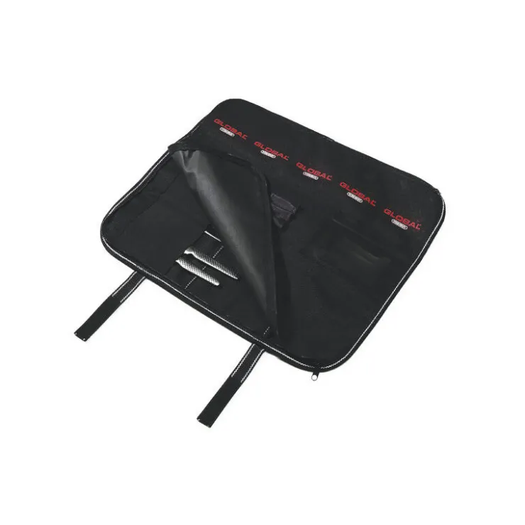 Global trousse souple pour 9 couteaux G668/10-Cerf Dellier