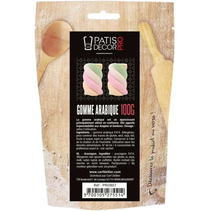 Gomme arabique 100 g-Cerf Dellier Outlet