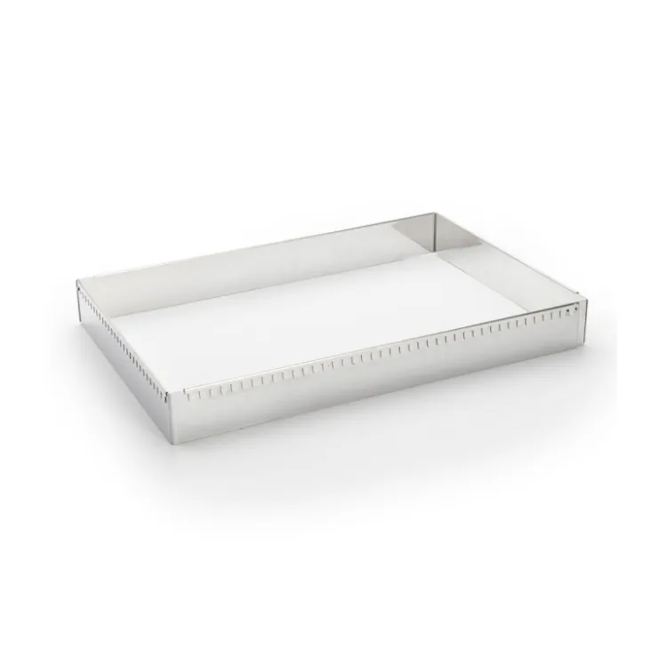 Grand cadre extensible inox rectangle Hauteur 5 cm De Buyer-Cerf Dellier Outlet